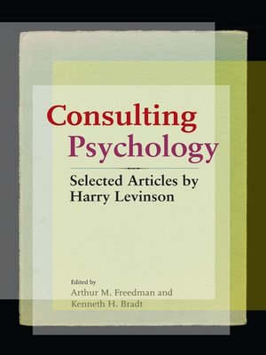 cover image of Consulting Psychology